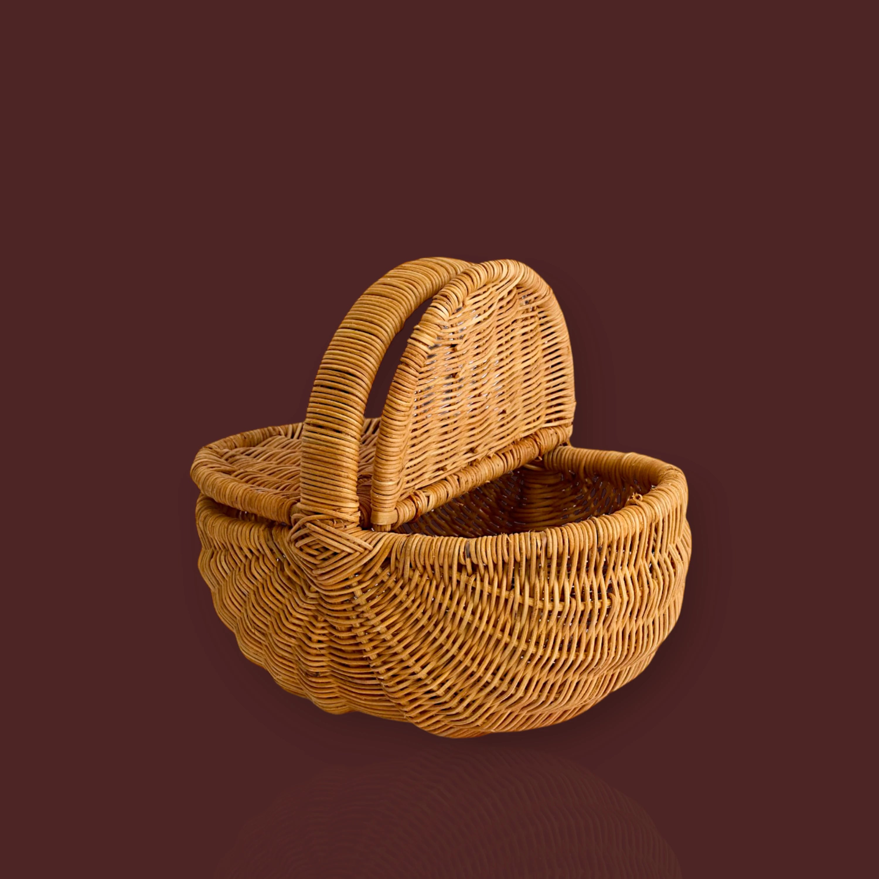 Cesta de mimbre